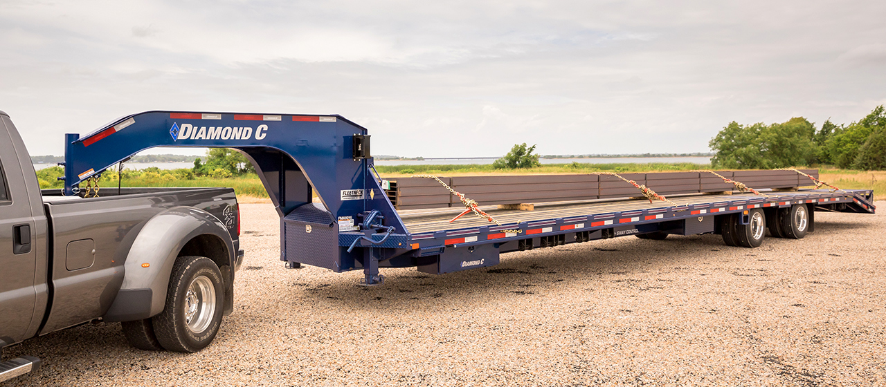 Premium Flatbed Gooseneck Trailers (Fleetneck) For Sale