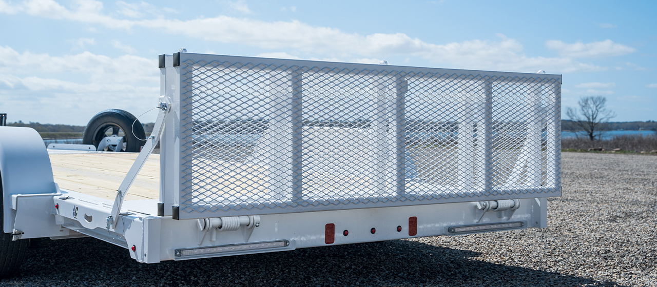 Bi-Fold Ramp Gate - Loading Options - Diamond C Trailers