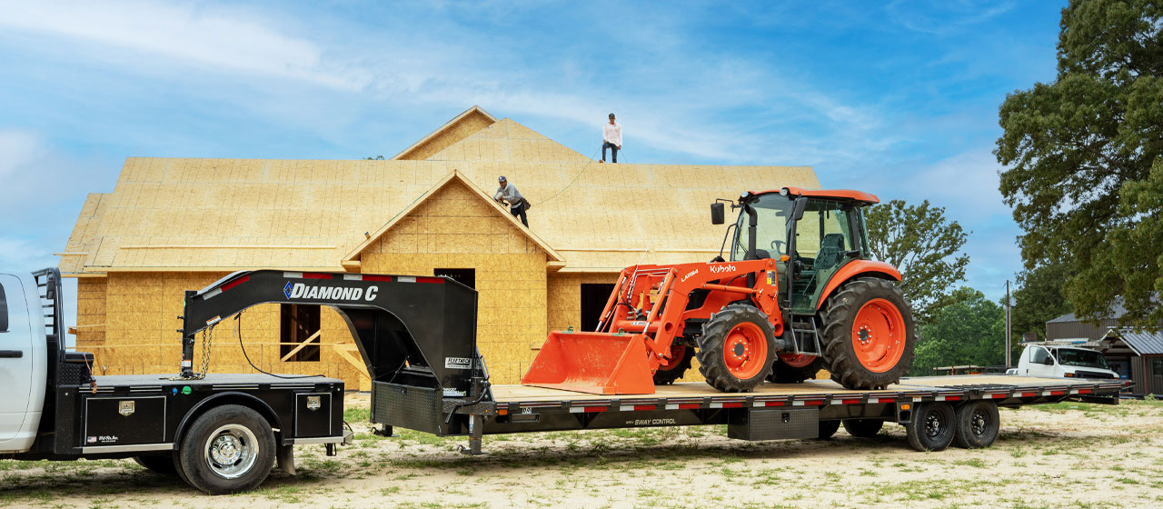 FMAX207 Gooseneck Engineered Beam Trailer